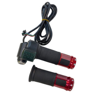 دسته گاز،صفحه نمایش ولتاژ و سوئیچ اسکوتر