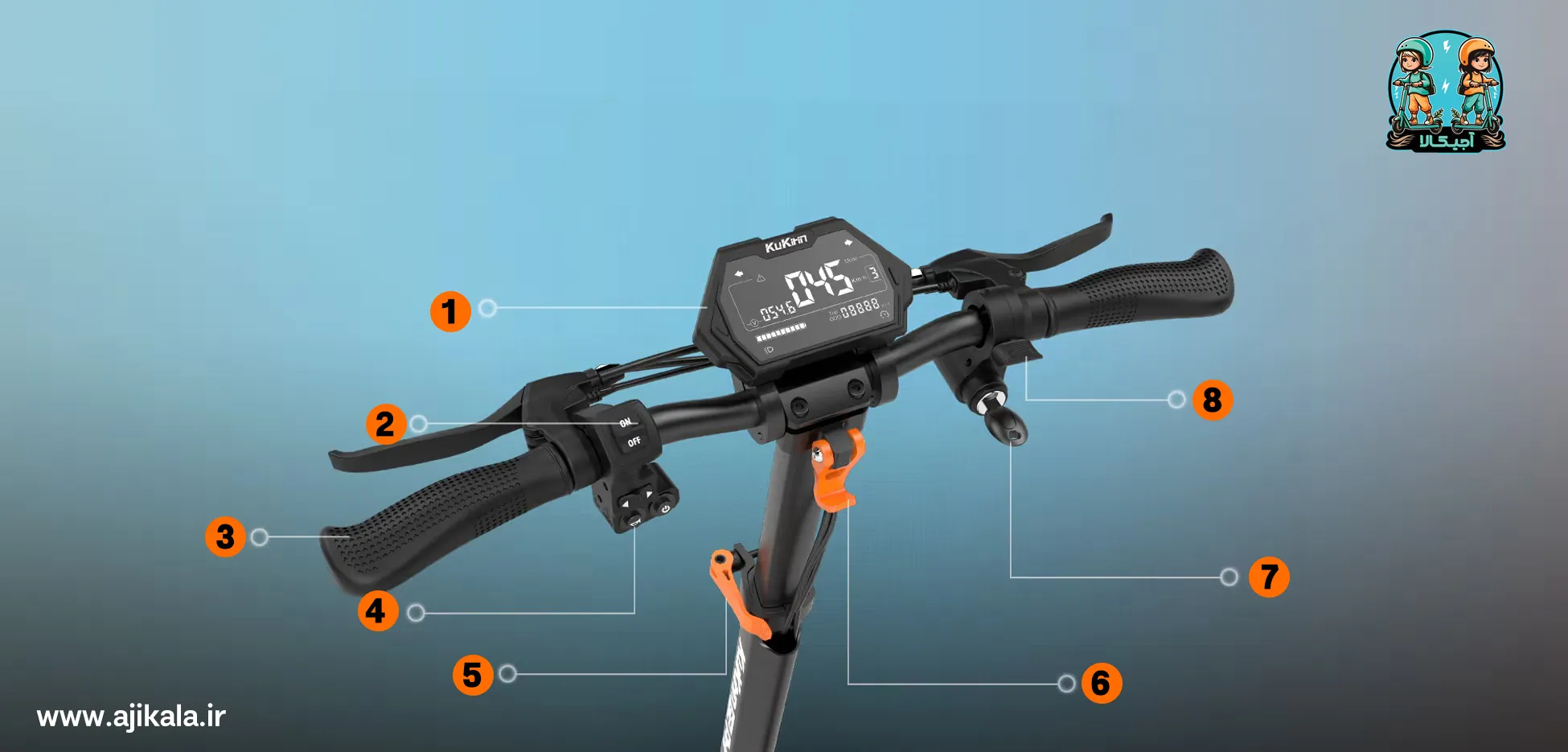 اسکوتر برقی KuKirin G2 Pro