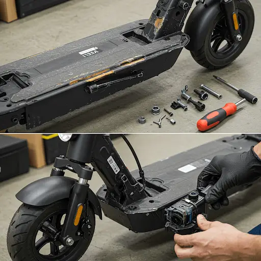 تعمیر تخصصی اسکوتر برقی در اصفهان | الو اسکوتر